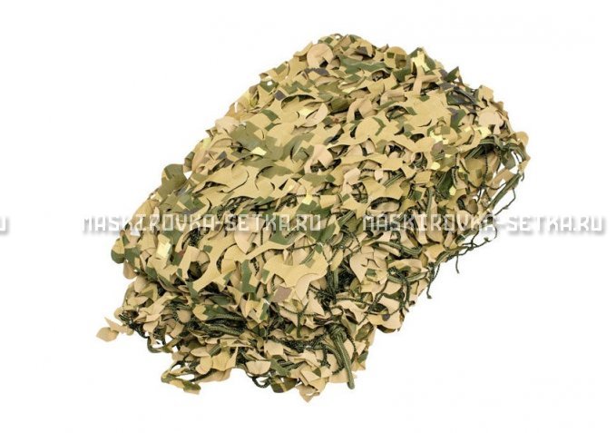 Массеть Camosystems Пейзаж-Профи Милитари 3D 1,8х6 м  – купить по цене 7700 руб. в интернет-магазине в городе Пермь картинка 1