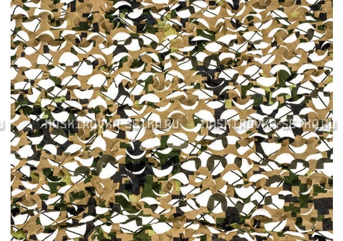 Массеть Camosystems Пейзаж-Профи Лес 3D 1,8х3 м  – купить по цене 3850 руб. в интернет-магазине в городе Пермь картинка 2