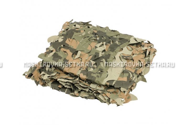 Сетка Camosystems Пейзаж Полынь 3D 2,4х3 м  – купить по цене 3100 руб. в интернет-магазине в городе Пермь картинка 1