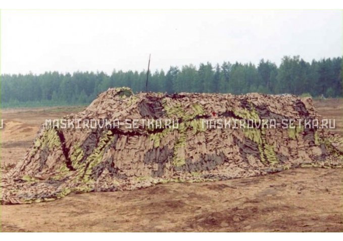Маскировочная сетка МКТ-4П Поле 3х6 м – купить по цене 8700 руб. в интернет-магазине в городе Пермь картинка 1
