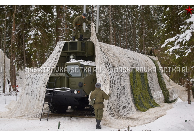 Маскировочный комплект МКТ-2С Снег 9х12 м – купить по цене 33200 руб. в интернет-магазине в городе Пермь картинка 8