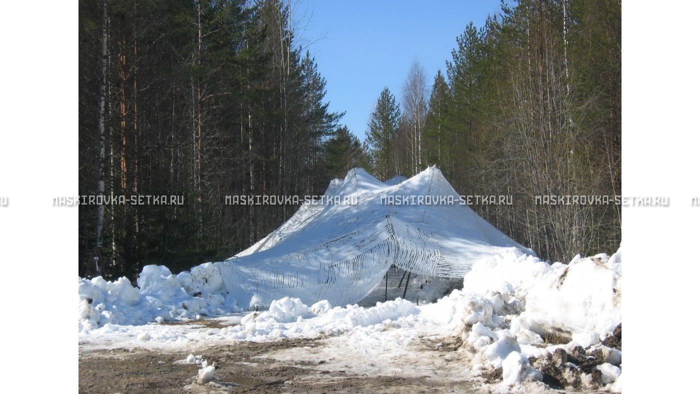 Маскировочный комплект МКТ-2С Снег 9х12 м – купить по цене 33200 руб. в интернет-магазине в городе Пермь картинка 26