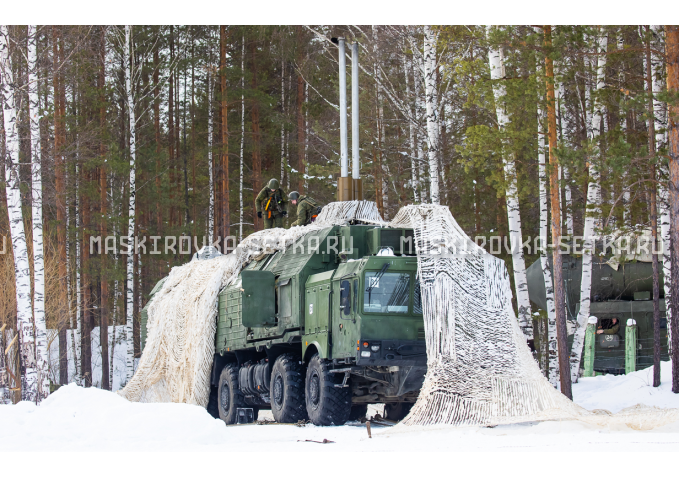 Маскировочный комплект МКТ-2С Снег 9х12 м – купить по цене 33200 руб. в интернет-магазине в городе Пермь картинка 5