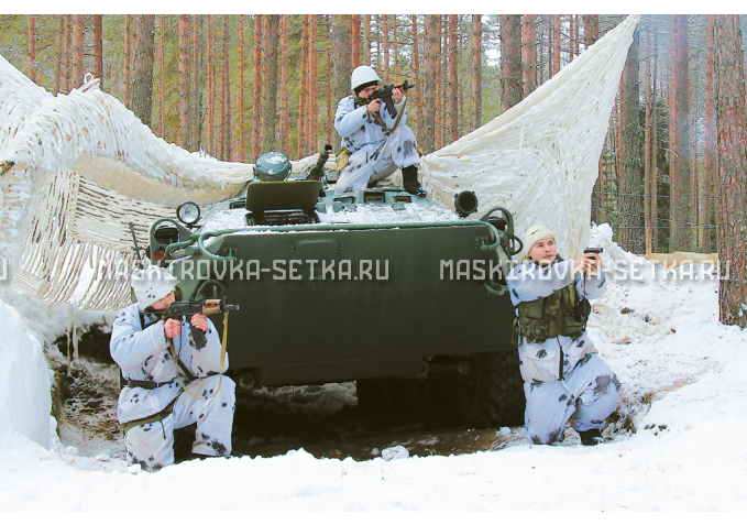 Маскировочный комплект МКТ-2С Снег 9х12 м – купить по цене 33200 руб. в интернет-магазине в городе Пермь картинка 6