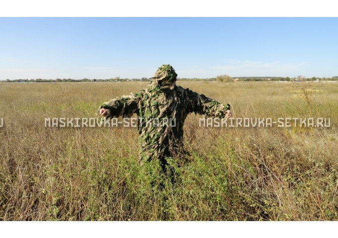 Маскировочный халат Taganrog Кикимора – купить по цене 3550 руб. в интернет-магазине в городе Пермь картинка 1